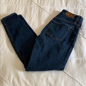 Madewell curvy high rise skinny jeans